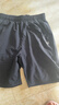 361°兒童短褲夏季男女童3-12歲透氣運動(dòng)褲梭織五分褲 黑 150 曬單實(shí)拍圖