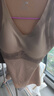 洋奢秋冬季2025新款保暖背心女士帶胸墊免穿文胸一體式固定杯內衣 【超值兩件裝】深咖+軍綠 XL 建議126到140斤 曬單實(shí)拍圖