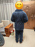 芬騰睡衣男防靜電加厚夾棉25秋冬新款加絨棉襖保暖情侶家居服睡衣 曬單實(shí)拍圖