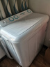 海爾（Haier）半自動(dòng)雙桶洗衣機 10KG 雙電機雙缸 家電國家補貼以舊換新京東自營(yíng) XPB100-81D2 曬單實(shí)拍圖