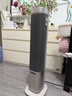 美的（Midea）石墨烯暖風(fēng)機/取暖器/電暖器/電暖氣/電熱扇 家用加高塔式輕音節能熱風(fēng)機 HFS22ZM 語(yǔ)音控制 曬單實(shí)拍圖