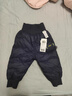 巴拉巴拉童裝嬰兒羽絨褲男童長(cháng)褲女童褲子冬裝保暖褲寶寶高腰護肚萌趣可愛(ài) 曬單實(shí)拍圖