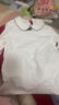 巴拉巴拉balaone女童長(cháng)袖t恤兒童2025新款秋甜美娃娃領(lǐng)內搭上衣萌 本白10101 165 曬單實(shí)拍圖