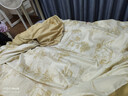 百麗絲純棉被套單件60支長(cháng)絨棉全棉被罩 家庭雙人床品被套220×240cm 曬單實(shí)拍圖