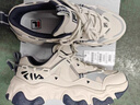 斐樂(lè )（FILA）官方男鞋老爹鞋運動(dòng)鞋新款貓爪鞋5代復古休閑鞋 銀綠色/高調灰-SH 45 曬單實(shí)拍圖
