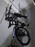 鳳凰（Phoenix）山地自行車(chē)成人兒童鋁合金車(chē)圈輻條輪26英寸24速 探界者 黑白色 曬單實(shí)拍圖