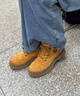 駱駝（CAMEL）復古馬丁靴經(jīng)典厚底增高情侶款戶(hù)外工裝大黃靴男鞋 GE122W7757T 金黃色(男款) 42 曬單實(shí)拍圖