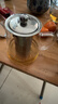 天喜（TIANXI）玻璃泡茶壺茶水分離耐高溫加厚茶具家用水壺單壺喝水茶壺 【三角壺】 450ml 曬單實(shí)拍圖