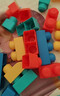 卡爾貝比積木0-3-6可啃咬兒童玩具大顆粒軟膠53塊疊疊樂(lè )男女孩生日禮物 曬單實(shí)拍圖