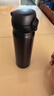 膳魔師（THERMOS）鈦杯Ti純鈦保溫杯大容量水杯商務(wù)杯子團購生日禮物TCTG/TCTC TCTG炫酷黑【純鈦茶隔片】 500ml 曬單實(shí)拍圖
