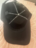 CACUSS棒球帽男大頭圍高頂鴨舌帽戶(hù)外太陽(yáng)帽子男登山帽四季款 黑金中 曬單實(shí)拍圖