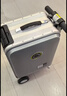 愛(ài)爾威（Airwheel）電動(dòng)行李箱可騎行智能拉桿箱可坐可代步20英寸 SL豪華版一銀 曬單實(shí)拍圖
