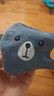 格格親嬰兒紗布口罩兒童6月-10歲可洗純棉寶寶嬰幼兒男童女童春秋冬保暖 藍色小熊+貓頭鷹（可備注顏色） S（6月-4歲） 曬單實(shí)拍圖