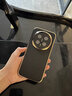 甲介 榮耀magic8pro手機殼真皮防摔華為魔術(shù)Magic8全包鏡頭保護套薄頭層牛皮輕奢定制商務(wù)時(shí)尚殼 【石墨黑-升級版】旋轉支架-頭層牛皮 磁吸充電 榮耀magic8pro 曬單實(shí)拍圖