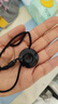 普陀山黑曜石吊墜平安扣吊墜平安扣護身符項鏈父親節 平安扣生日禮物男 曬單實(shí)拍圖