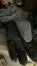 目丸保暖手套男女戶(hù)外冬天騎行防寒風(fēng)加絨厚觸屏女防水冬季棉滑雪手套 9#深灰色 深度暖手套-男款 曬單實(shí)拍圖