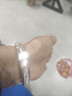 老廟銀手鐲足銀實(shí)心固口時(shí)尚精品超閃貓眼銀鐲子送女友老婆禮物 55#約45g（寬版） 曬單實(shí)拍圖