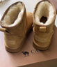 駱駝（CAMEL）雪地靴女冬季新款加絨保暖加厚棉鞋休閑懶人毛毛鞋 L23W275157駝色 38 曬單實(shí)拍圖