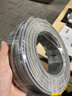 山澤（SAMZHE） 六類(lèi)網(wǎng)線(xiàn)【0.57±0.008mm純銅線(xiàn)芯】CAT6千兆非屏蔽線(xiàn) 家裝網(wǎng)絡(luò )POE監控布線(xiàn)工程箱線(xiàn) 100米-【六類(lèi)0.57線(xiàn)芯】灰色 曬單實(shí)拍圖