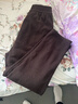 俞兆林（YUZHAOLIN）中老年人媽媽褲子女冬季加絨加厚奶奶長(cháng)褲寬松外穿洋氣老年人褲子 曬單實(shí)拍圖