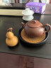 古悅堂 宜興原礦紫砂茶寵可養茶玩茶盤(pán)擺件茶道周邊小葫蘆 福祿小金剛 曬單實(shí)拍圖