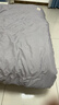 紅豆床上四件套親膚裸睡床單枕套被罩床上用品單人宿舍家用被套200*230cm灰色1.5/1.8米床 曬單實(shí)拍圖