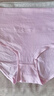 維彩菲（WEICAIFEI）【3條裝】純棉高腰女士?jì)妊澥崭故孢m三角褲透氣高腰親膚純棉內褲 【3條裝】灰色+膚色+粉色 2XL （130-160斤左右） 曬單實(shí)拍圖