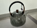 憶壺茶（YIHUTEA）蒸煮茶壺電陶爐加熱煮茶器玻璃泡茶壺家用燒水壺茶具套裝圍爐煮茶 【尊貴茶壺】1500w木紋電陶爐+煙灰壺 900ml 曬單實(shí)拍圖
