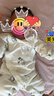 童泰（TONGTAI）嬰兒連體衣春秋季純棉寶寶長(cháng)袖哈衣兒童家居服內衣爬服灰色73cm 曬單實(shí)拍圖
