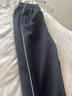 校服褲子冬季加絨加厚藏青色一道杠二條杠藏藍色初中高中生小學(xué)生 藏青一杠-加絨款 175 (2XL) 建議身高170-175 曬單實(shí)拍圖