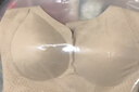莫代爾2件裝無(wú)痕內衣女10A抗菌文胸聚攏防下垂收副乳隱形粉底液文胸罩 曬單實(shí)拍圖