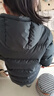 保姆鵝  【風(fēng)墻】?jì)和鸾q服寶寶中長(cháng)款護臉加厚外套保暖童裝[NG2664] 炭黑 140 曬單實(shí)拍圖