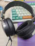覓聲天秤座頭戴式電競游戲耳機高音質(zhì)高解析專(zhuān)業(yè)電腦監聽(tīng)3.5mm有線(xiàn)音樂(lè )HiFi耳機 3.5mm帶麥鍛影黑-入會(huì )贈迷你聲卡 曬單實(shí)拍圖