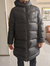 耐克NIKE男冬季長(cháng)款連帽羽絨服 運動(dòng)防寒外套DV1134-010黑XL 曬單實(shí)拍圖