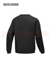 斯凱奇（Skechers）新年禮物春季吸濕針織套頭衛衣男運動(dòng)跑步上衣長(cháng)袖P425M199 曬單實(shí)拍圖