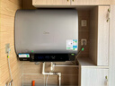 美的（Midea）【美的UD10Max】小西梅電熱水器水質(zhì)可視自動(dòng)排污60L雙膽扁桶3300W水電分離家用一級能效瞬熱 曬單實(shí)拍圖