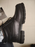 奧康冬季新款中高幫棉鞋男士真皮羊毛加絨保暖中老年軟底爸爸雪地鞋子 黑色系帶加絨款 真皮羊毛 40 曬單實(shí)拍圖