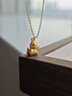 老鳳祥黃金項鏈女款足金馬上有錢(qián)吊墜純金首飾馬年本命年生日禮物送女友 足金馬上有錢(qián)吊墜*贈鍍金銀鏈【經(jīng)典品牌禮盒】 金重約1.2g 曬單實(shí)拍圖