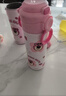 迪士尼（Disney）兒童保溫杯316不銹鋼兒童水杯500ml男女小學(xué)生雙飲帶杯套10624-13 曬單實(shí)拍圖