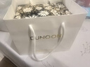 丹儂（dunoon）骨瓷馬克杯小型 英國創(chuàng  )意咖啡杯水彩清新水杯禮盒裝 辦公室個(gè)性杯子 生日禮物送女生 水彩-綠 曬單實(shí)拍圖