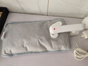 充電熱水袋電暖水袋暖手寶防爆暖寶寶國標可愛(ài)暖水袋暖宮暖腰袋迷你暖被窩神器自動(dòng)斷電電暖寶 【加長(cháng)防爆短絨】長(cháng)效保暖/銀灰 曬單實(shí)拍圖