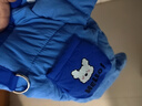 嬉皮狗狗狗衣服冬季羽絨服比熊泰迪冬季衣服寵物小型幼犬冬天四腳衣服 邦迪藍*鴨絨填充 S （建議體重3-5斤） 曬單實(shí)拍圖