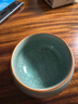 八千行茶杯高檔主人杯陶瓷功夫茶杯汝窯開(kāi)片建盞辦公家用單人品茗喝茶碗 曬單實(shí)拍圖