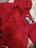 巴拉巴拉童裝兒童羽絨服男童女童2025新款春裝拜年服紅色國風(fēng)寶寶外套加厚 曬單實(shí)拍圖