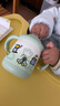 babycare西高地保溫杯學(xué)飲兒童寶寶學(xué)生上學(xué)水壺吸管直飲杯外出6月+-小綠 曬單實(shí)拍圖