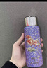 特美刻【朱炳仁·銅聯(lián)名】純鈦保溫杯燜茶杯馬年伴手禮車(chē)載保溫杯水杯子 冰花紫 420ml 曬單實(shí)拍圖