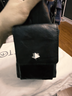 GROTTO個(gè)樂(lè )新款吐司hobo包植鞣羊皮腋下單肩斜挎軟包通勤新年禮物 經(jīng)典黑/亮銀 S 曬單實(shí)拍圖