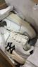 MLB鞋子男女情侶同款復古板鞋學(xué)長(cháng)鞋運動(dòng)休閑鞋3ASXCA12N-50IVS-230 曬單實(shí)拍圖