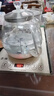 益茶福全自動(dòng)上水電熱水壺底部上水嵌入式茶臺功夫茶燒水壺飲水燒水一體機抽水玻璃煮茶壺保溫泡茶壺 SQ-008金色玻璃套裝 1L 曬單實(shí)拍圖