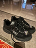 斯凱奇（Skechers）男鞋秋冬季復古老爹鞋運動(dòng)鞋戶(hù)外鞋子厚底增高休閑鞋51241 51241-全黑色/BBK 41 曬單實(shí)拍圖
